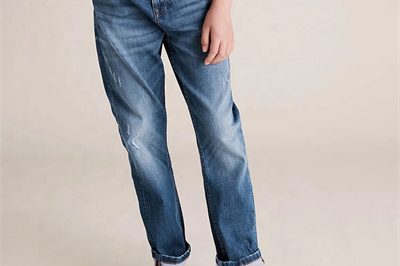 5 straight wide leg Children’s Jeans (1)
