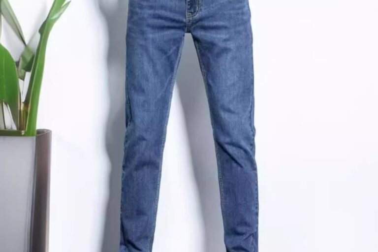 Summer slim casual men jeans lightweight wholesale denim