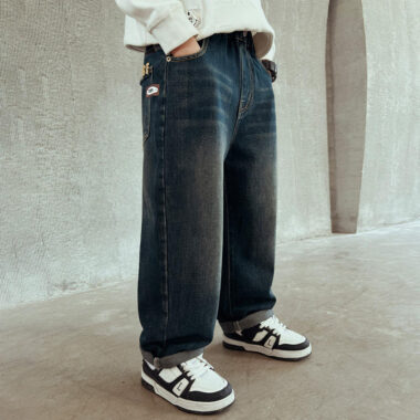 Wholesale Casual Versatile Children Jeans by Trusted Children Jeans Manufacturers