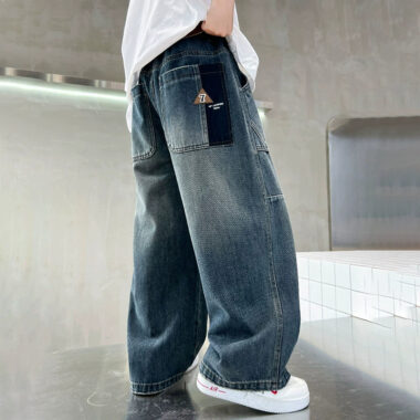 Hot-Selling Boys Casual Children Jeans by Top Children Jeans Manufacturers