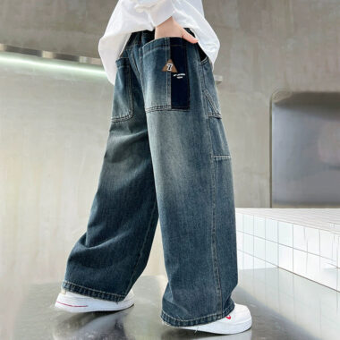 Hot-Selling Boys Casual Children Jeans by Top Children Jeans Manufacturers