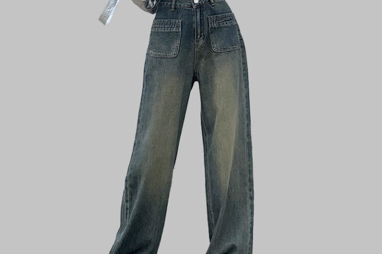 Custom Vintage Loose Fit Women Jeans Collection (2) Vintage loose fit custom women jeans in casual style