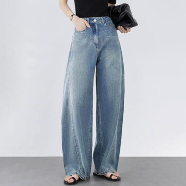 Premium wide leg women jeans for wholesale buyers