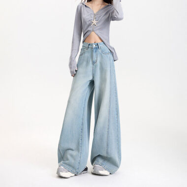 Premium wide leg women jeans for wholesale buyers