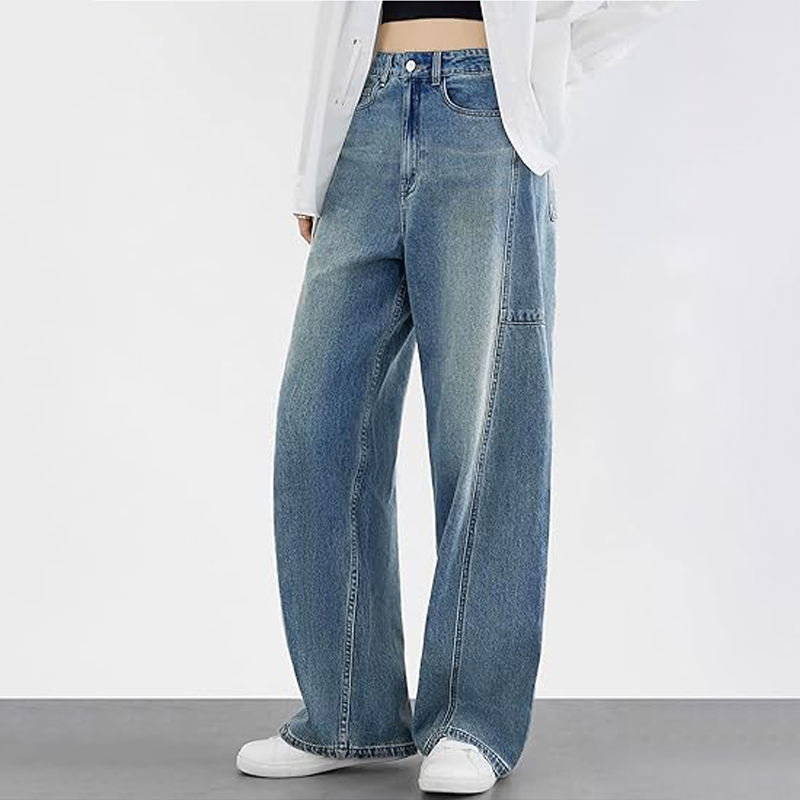 Fashionable Wide Leg Women Jeans Wholesale Collection (7) Premium wide leg women jeans for wholesale buyers
