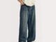 Premium loose vintage men jeans denim style