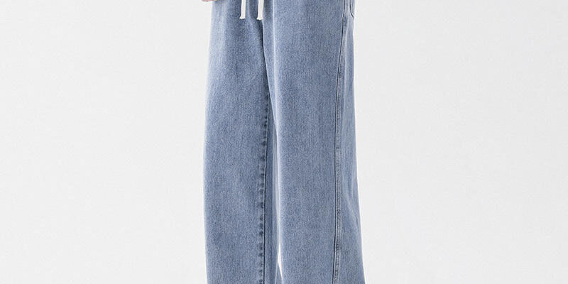 Best-selling loose casual men jeans streetwear style