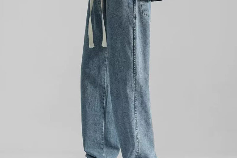 Best-selling loose casual men jeans streetwear style
