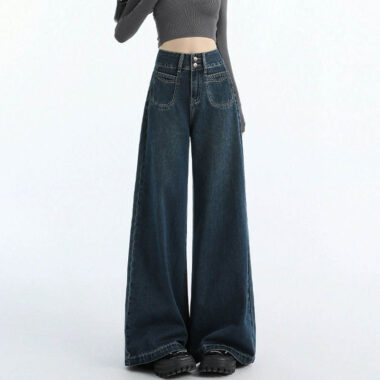 Loose straight women jeans from trusted supplier