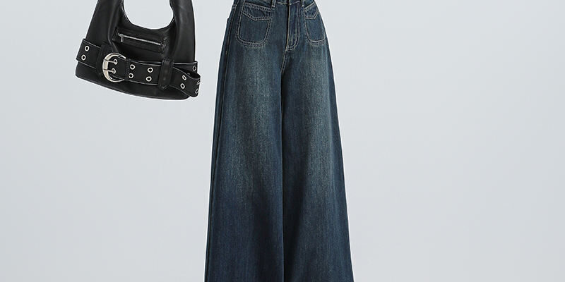 Loose straight women jeans from trusted supplier