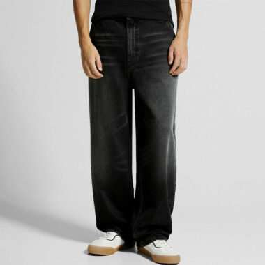 Premium custom loose men jeans high-quality denim