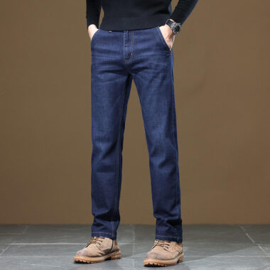 Slim fit straight stretch men jeans from supplier