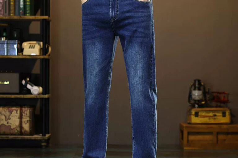 Slim fit straight stretch men jeans from supplier