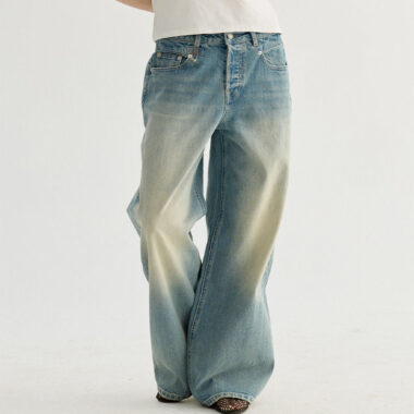 Loose fit fashion women jeans for wholesale and retail