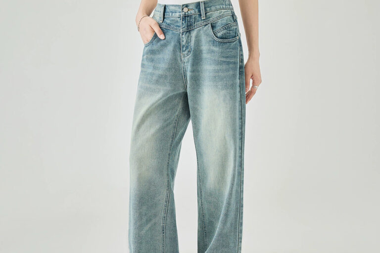 Loose fit fashion women jeans for wholesale and retail