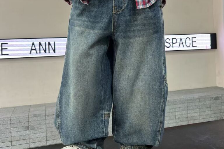 Loose fashion boys children jeans for autumn wear