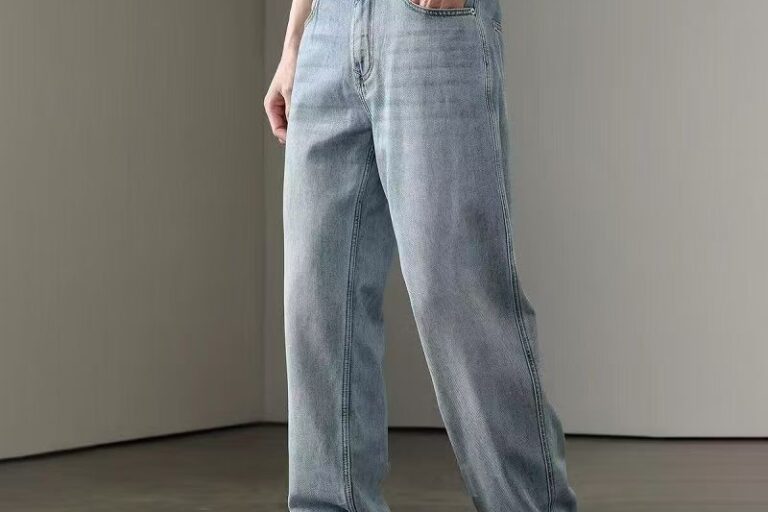 Loose casual all-match simple men jeans