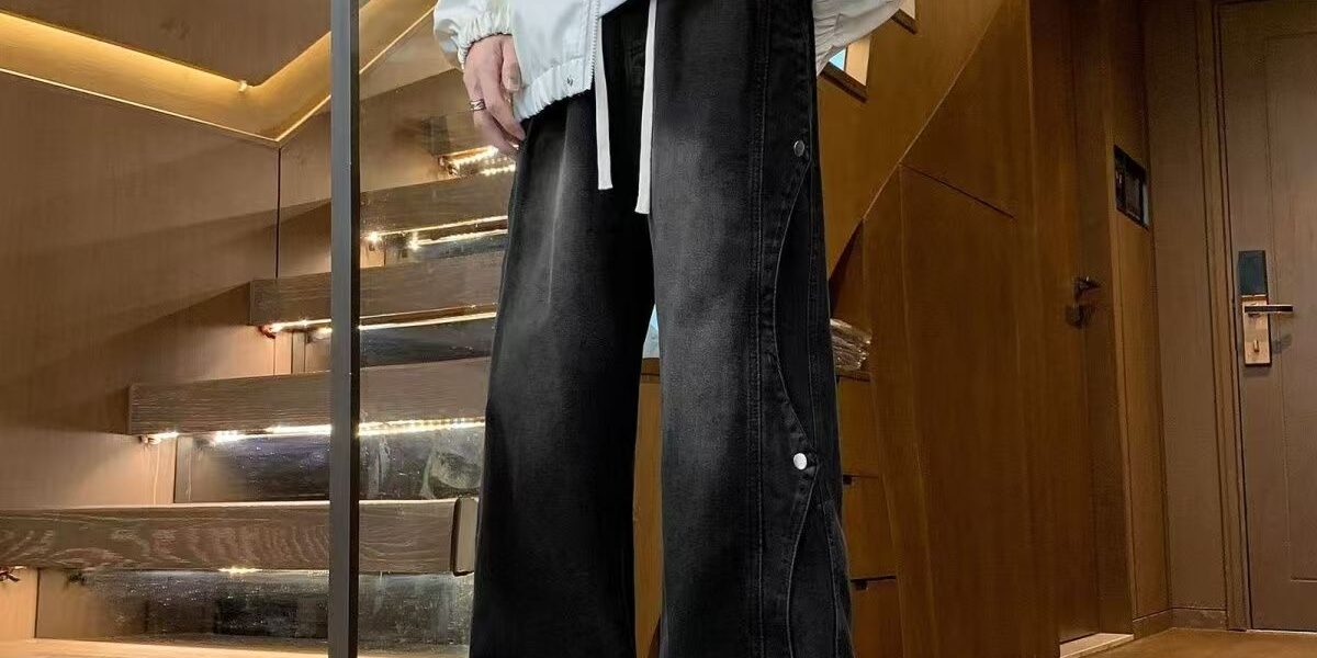 New vintage loose all-match men jeans