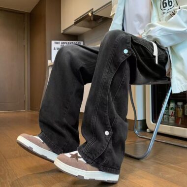 New vintage loose all-match men jeans