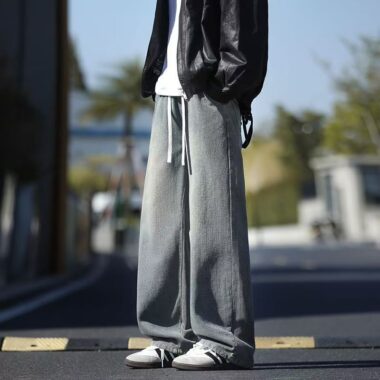 American casual loose straight spring autumn men jeans