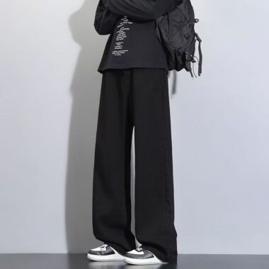 American vintage loose straight casual men jeans