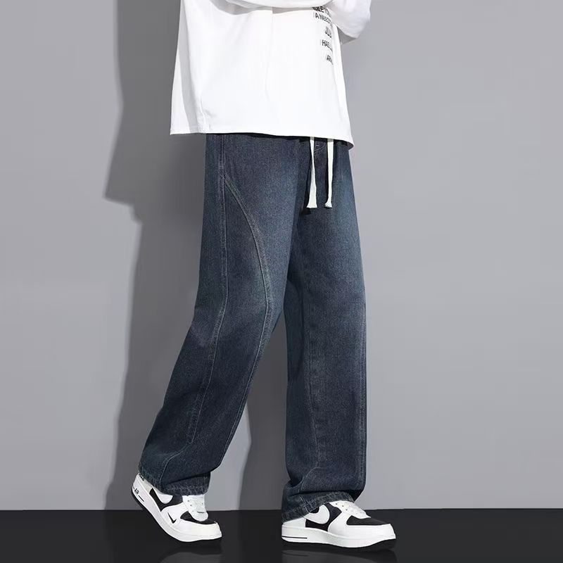 American vintage loose straight casual men jeans