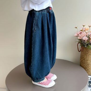 Spring autumn harem jogger style girls children jeans