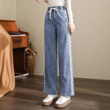 Autumn Korean style loose fashion women jeans