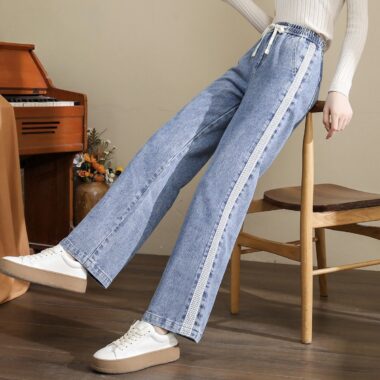 Autumn Korean style loose fashion women jeans