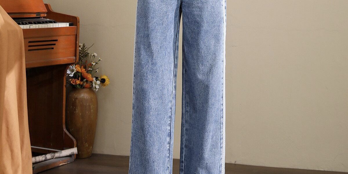 Autumn Korean style loose fashion women jeans