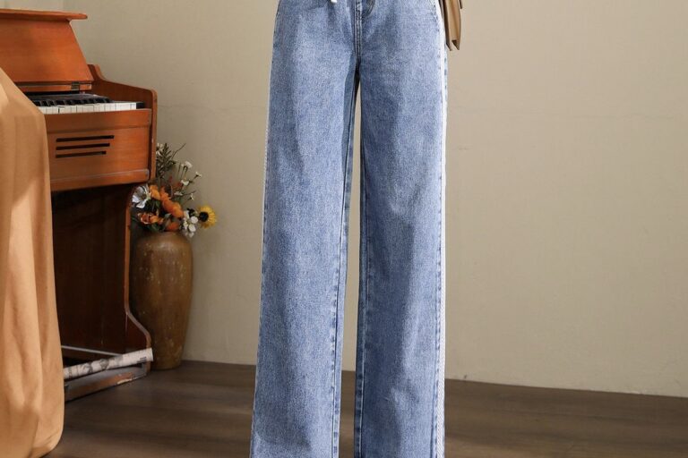 Autumn Korean style loose fashion women jeans