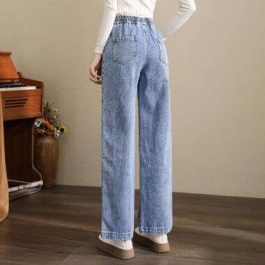 Autumn Korean style loose fashion women jeans