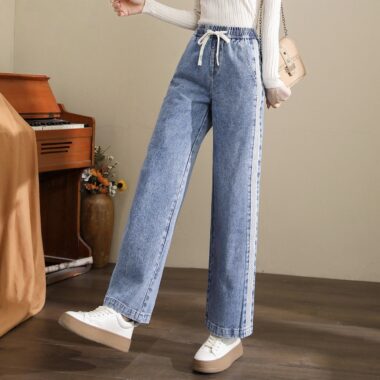 Autumn Korean style loose fashion women jeans
