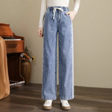 Autumn Korean style loose fashion women jeans