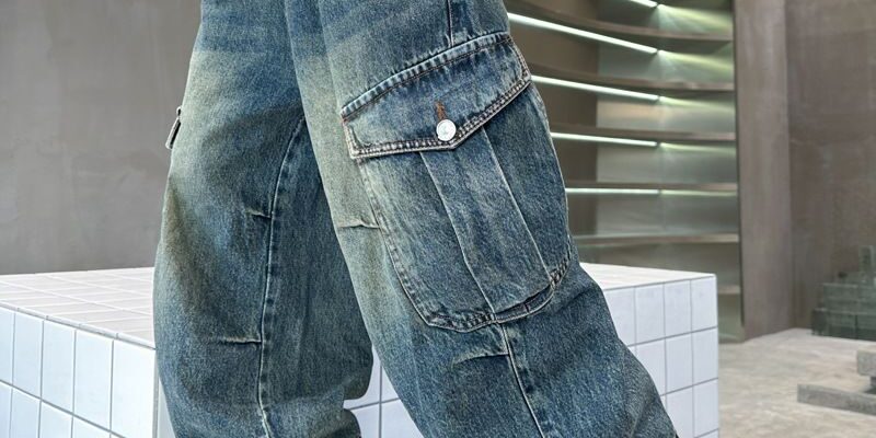Spring autumn loose casual boys children jeans
