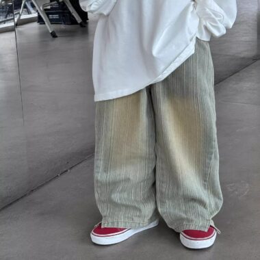 Vintage Korean style straight casual boys children jeans